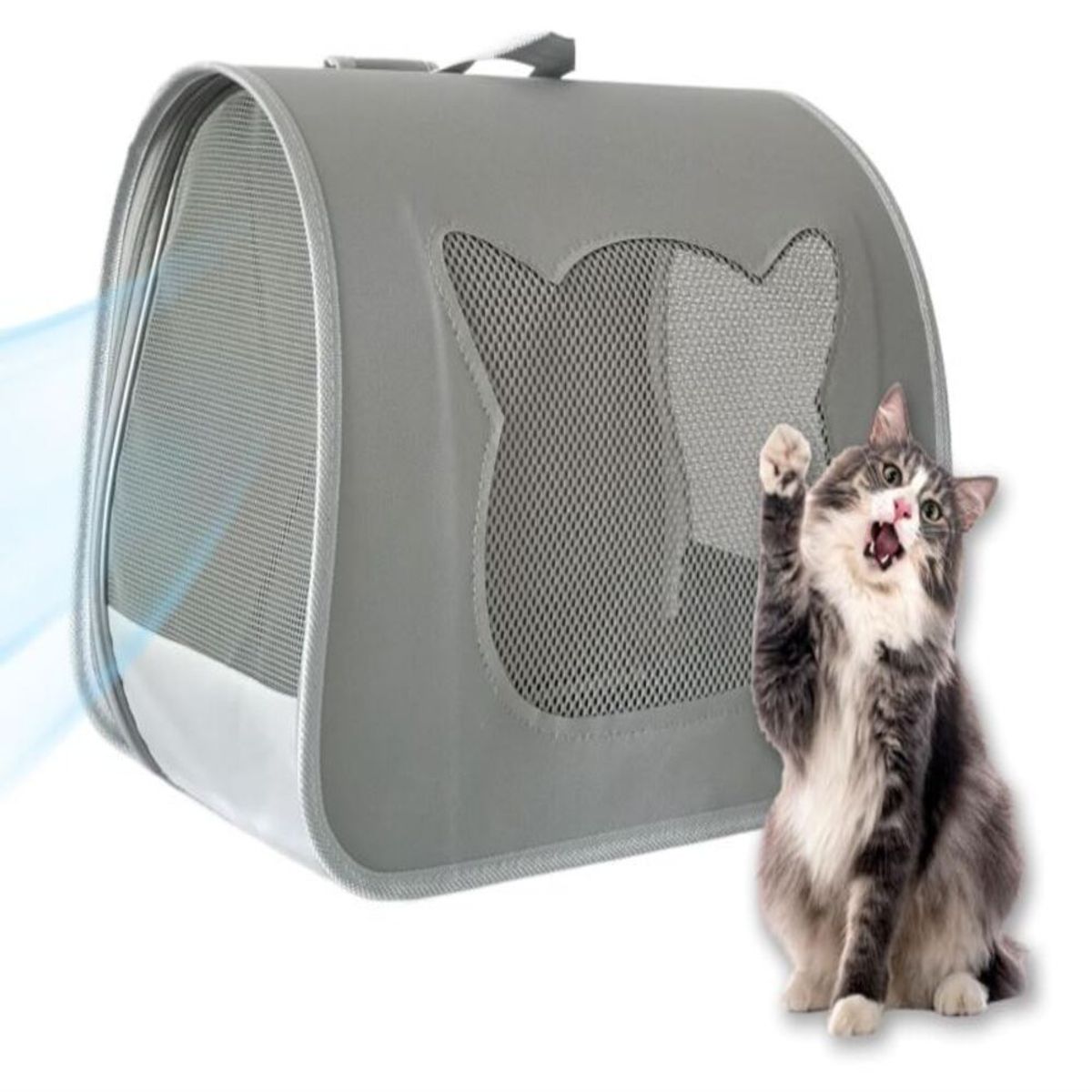 GENERICO - Mochila porta gatos pequeños