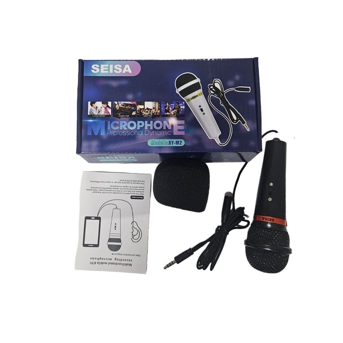 GENERICO - MICRÓFONO DE XY-M2 PARA TELÉFONO CABLE DE 35MM