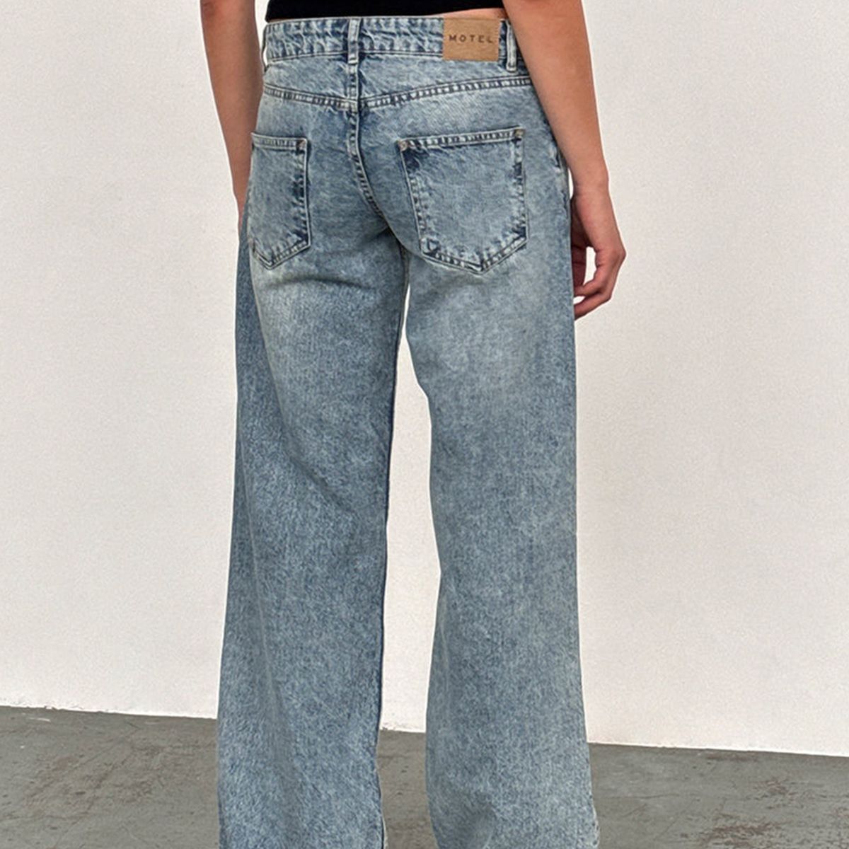 TIOZONEY - Jeans rectos para mujeres