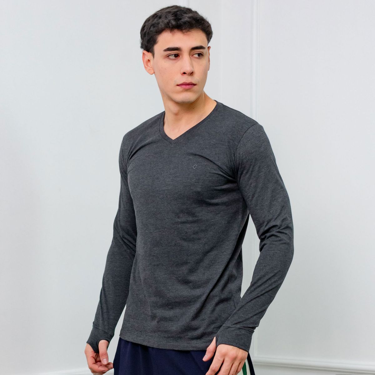 A VANTGARDESTYLE - POLO SLIM FIT CABALLERO ML - JERSEY 100% ALGODON