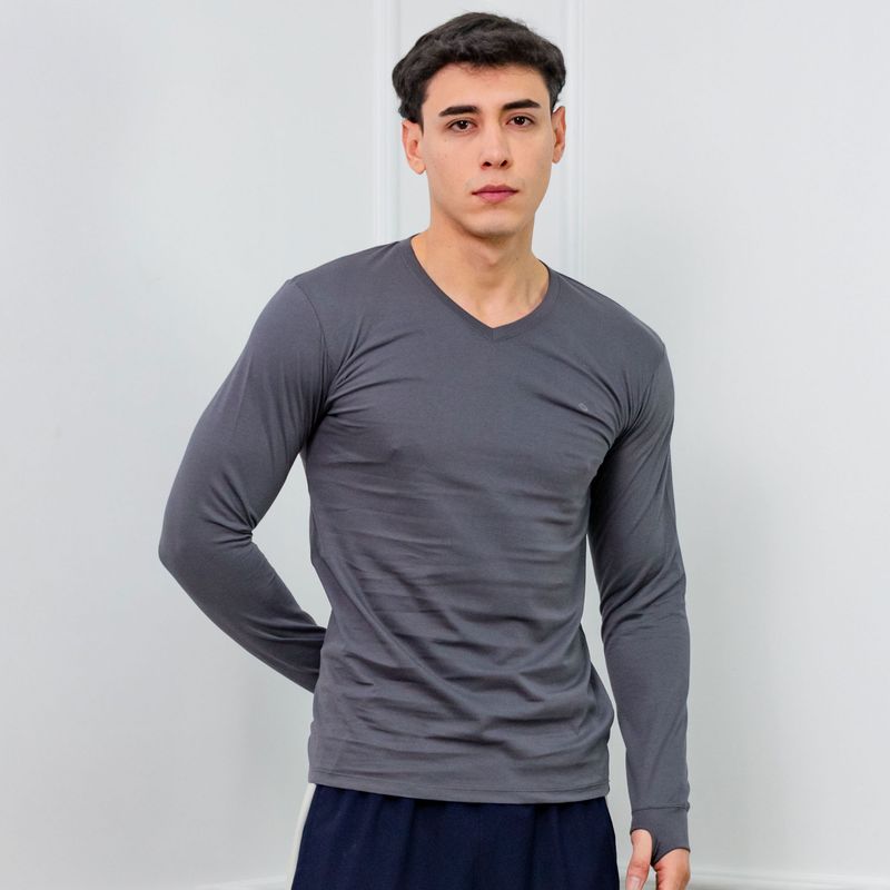 A VANTGARDESTYLE - POLO SLIM FIT CABALLERO ML - JERSEY 100% ALGODON