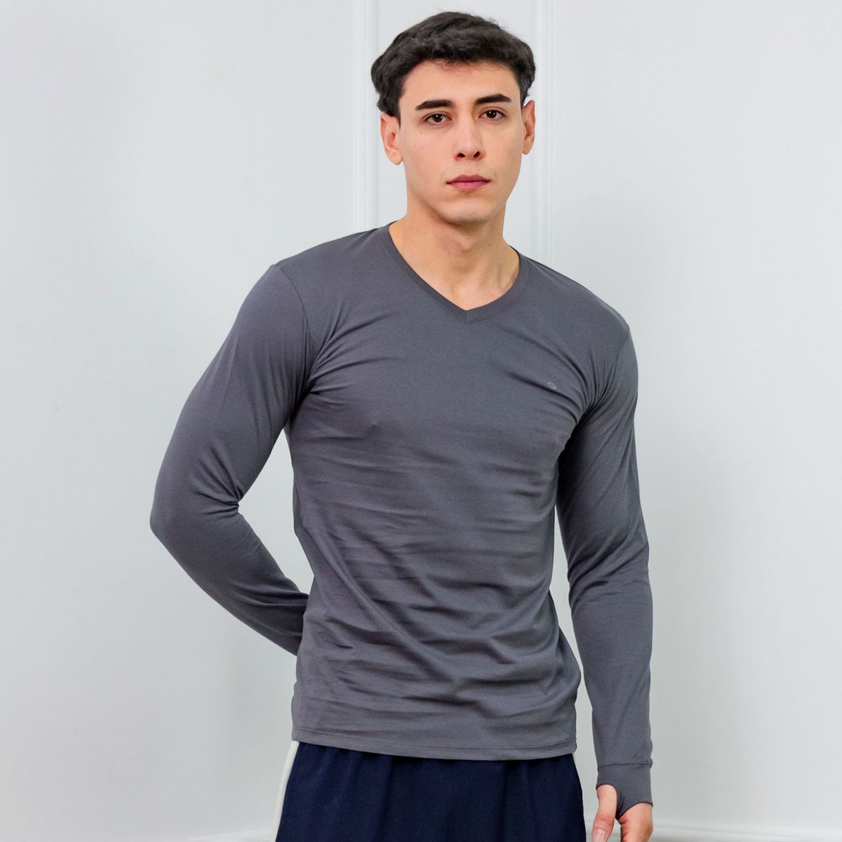 A VANTGARDESTYLE - POLO SLIM FIT CABALLERO ML - JERSEY 100% ALGODON