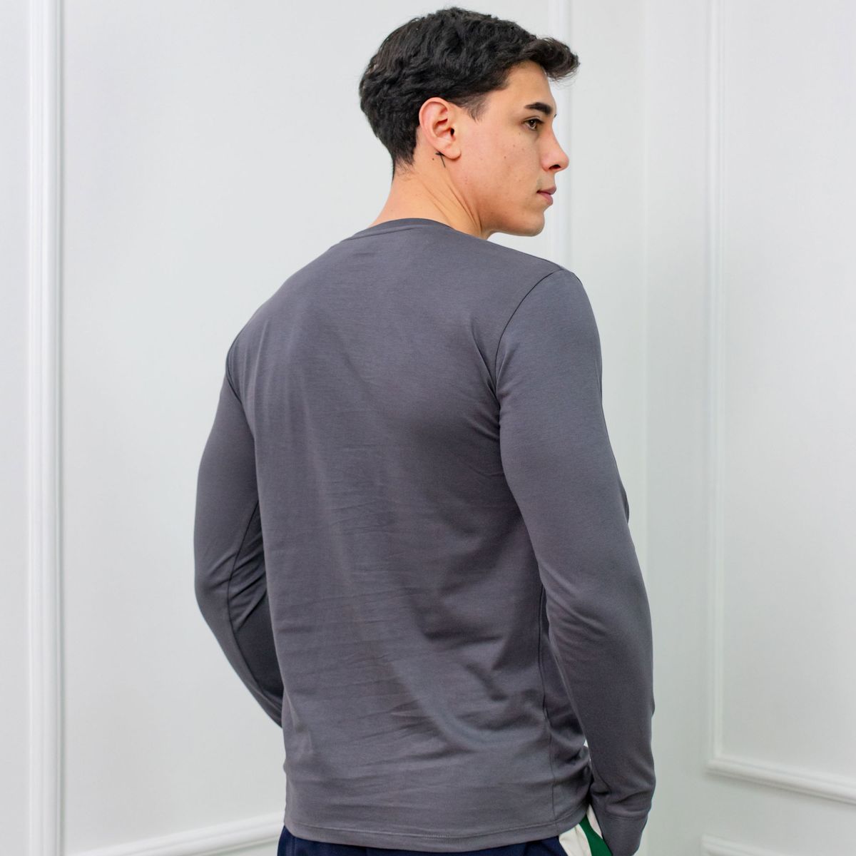 A VANTGARDESTYLE - POLO SLIM FIT CABALLERO ML - JERSEY 100% ALGODON