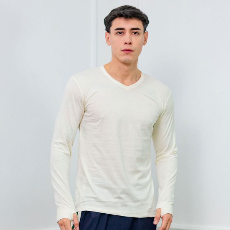 A VANTGARDESTYLE - POLO SLIM FIT CABALLERO ML - JERSEY 100% ALGODON