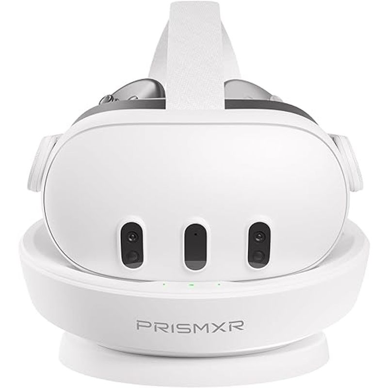 GENERICO - PRISMXR con cargador para Meta Quest 3 con 2 baterías (Carina D1)