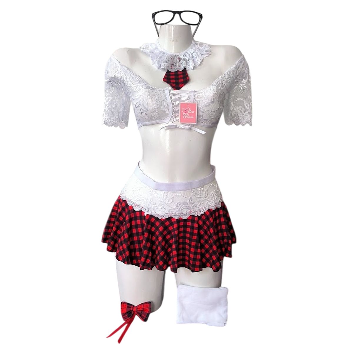 GENERICO - DISFRAZ COLEGIALA  LENCERIA SEXY