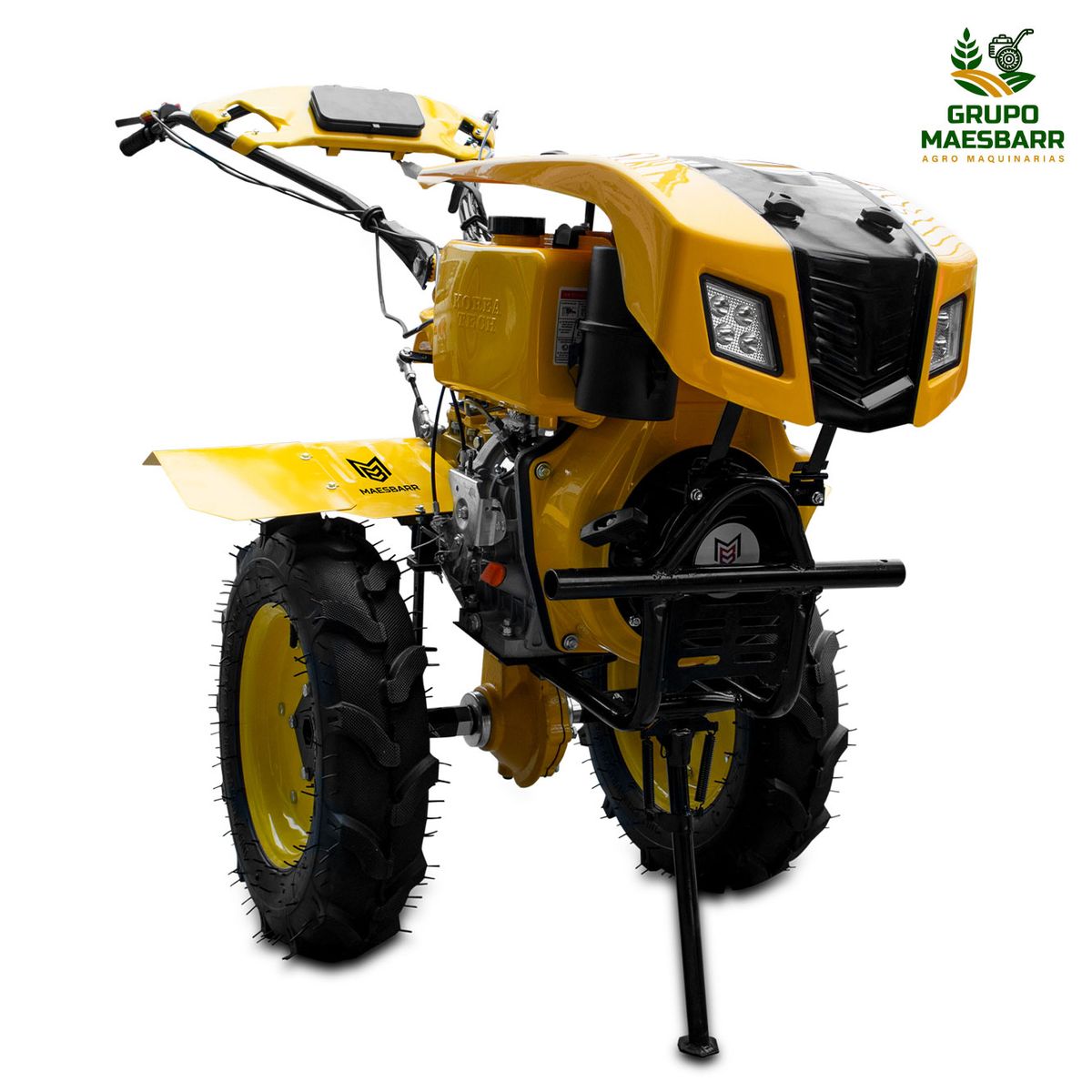 MAESBARR - MOTOCULTOR PETROLERO AMARILLO 16 HP