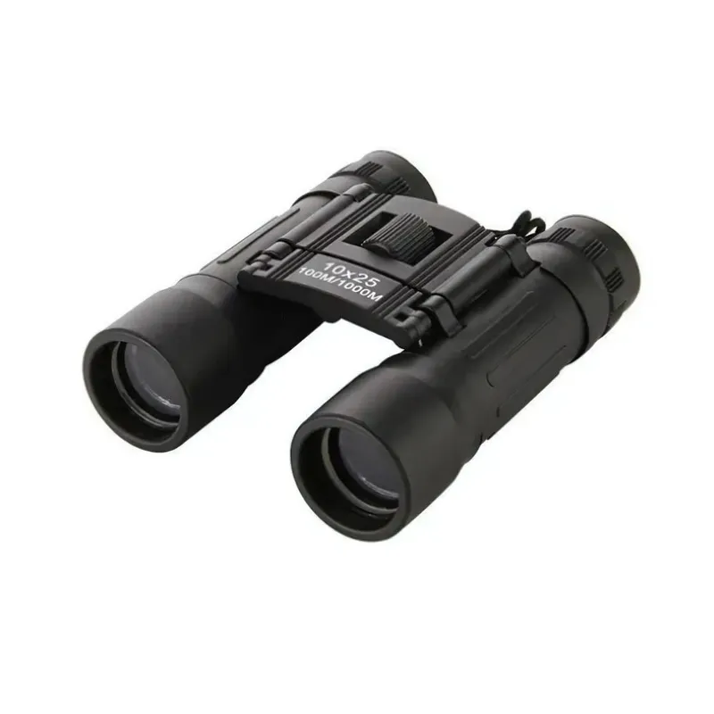 GENERICO - Binoculares 10x25 Sanci Alcance 1000m - Negro