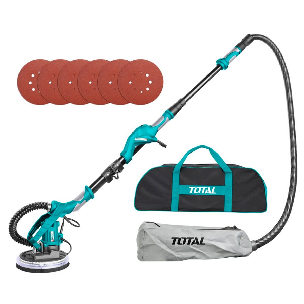 TOTAL TOOLS - Lijadora De Techo Y Pared De 1050w + Guantes TSP11102 TOTAL