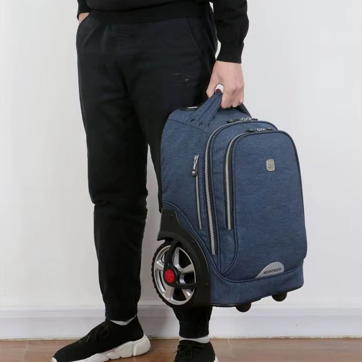 GENERICO - Makeway - Mochila con rueda Cabinera Negocios