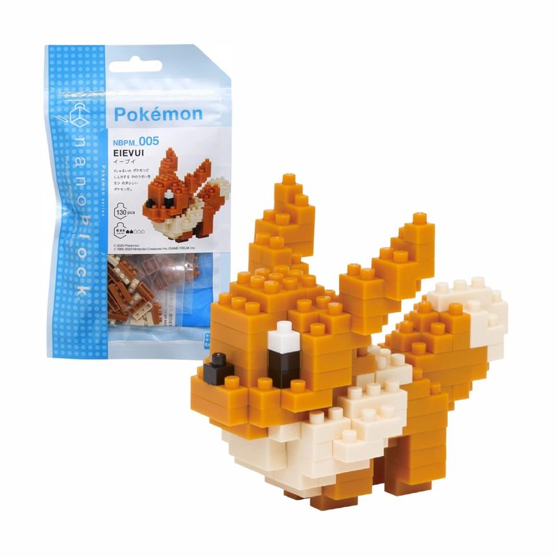 POKEMON - Pokemon Nanoblock Eevee 130 Piezas