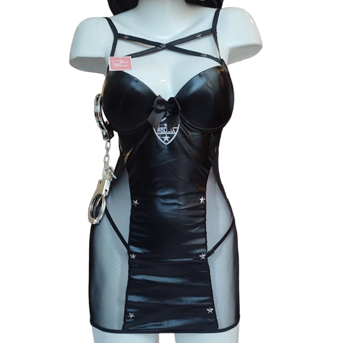 GENERICO - DISFRAZ DE POLICIA LENCERIA SEXY