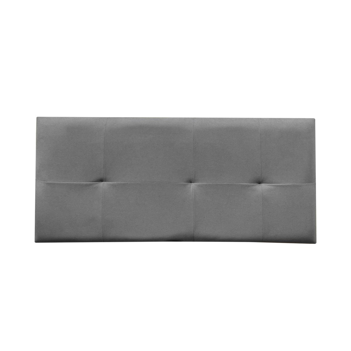 MUEBLES MACRUMO - Cabecera Aérea Reforzada Brisa con tela antifluida de 15Plz color Gris Oscuro