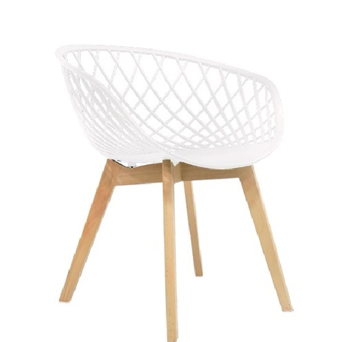 GENERICO - SILLA COMEDOR TERRAZA - ALMA BLANCO