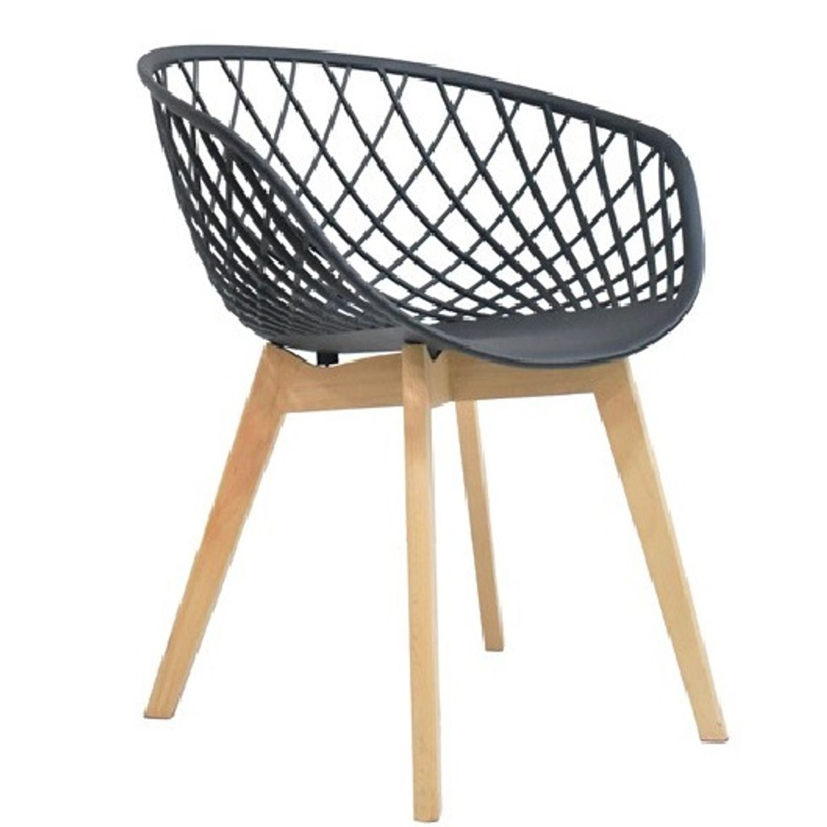 GENERICO - SILLA COMEDOR TERRAZA - ALMA NEGRO