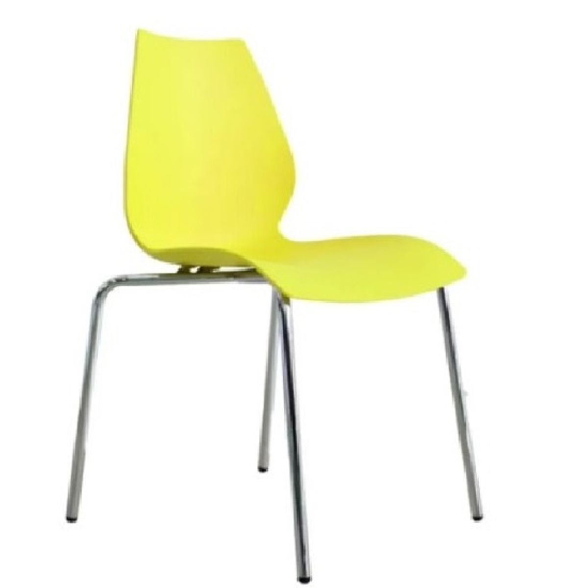 GENERICO - SILLA COMEDOR TERRAZA - BRENDA AMARILLO