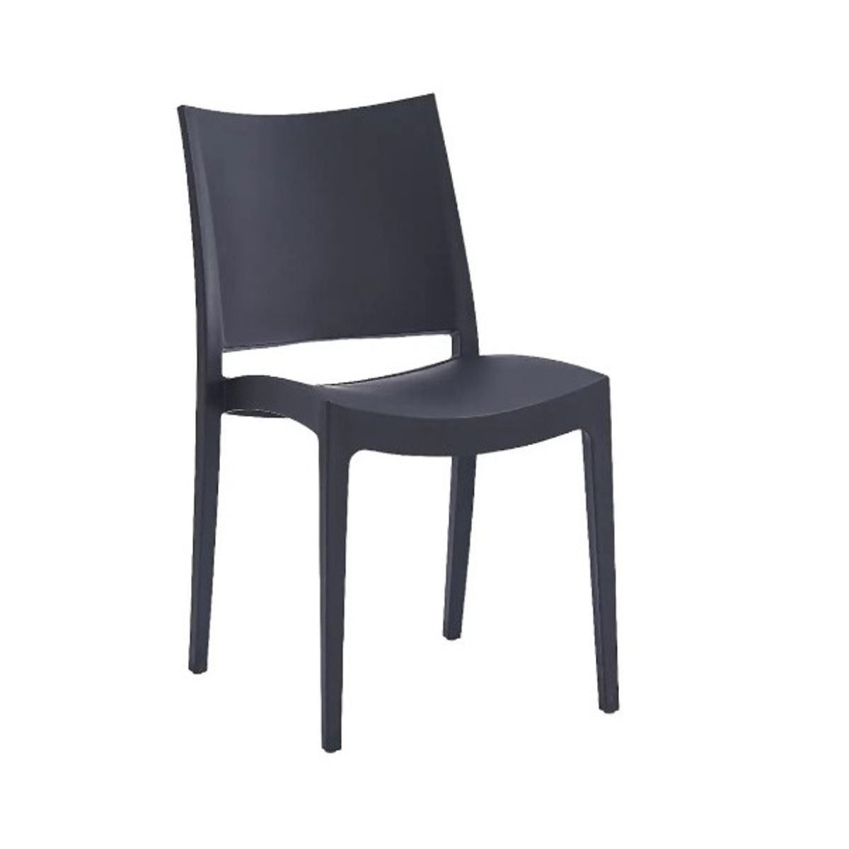 GENERICO - SILLA COMEDOR TERRAZA - KIRO NEGRO