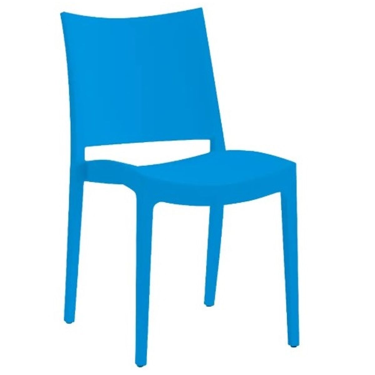 GENERICO - SILLA COMEDOR TERRAZA - KIRO AZUL CLARO