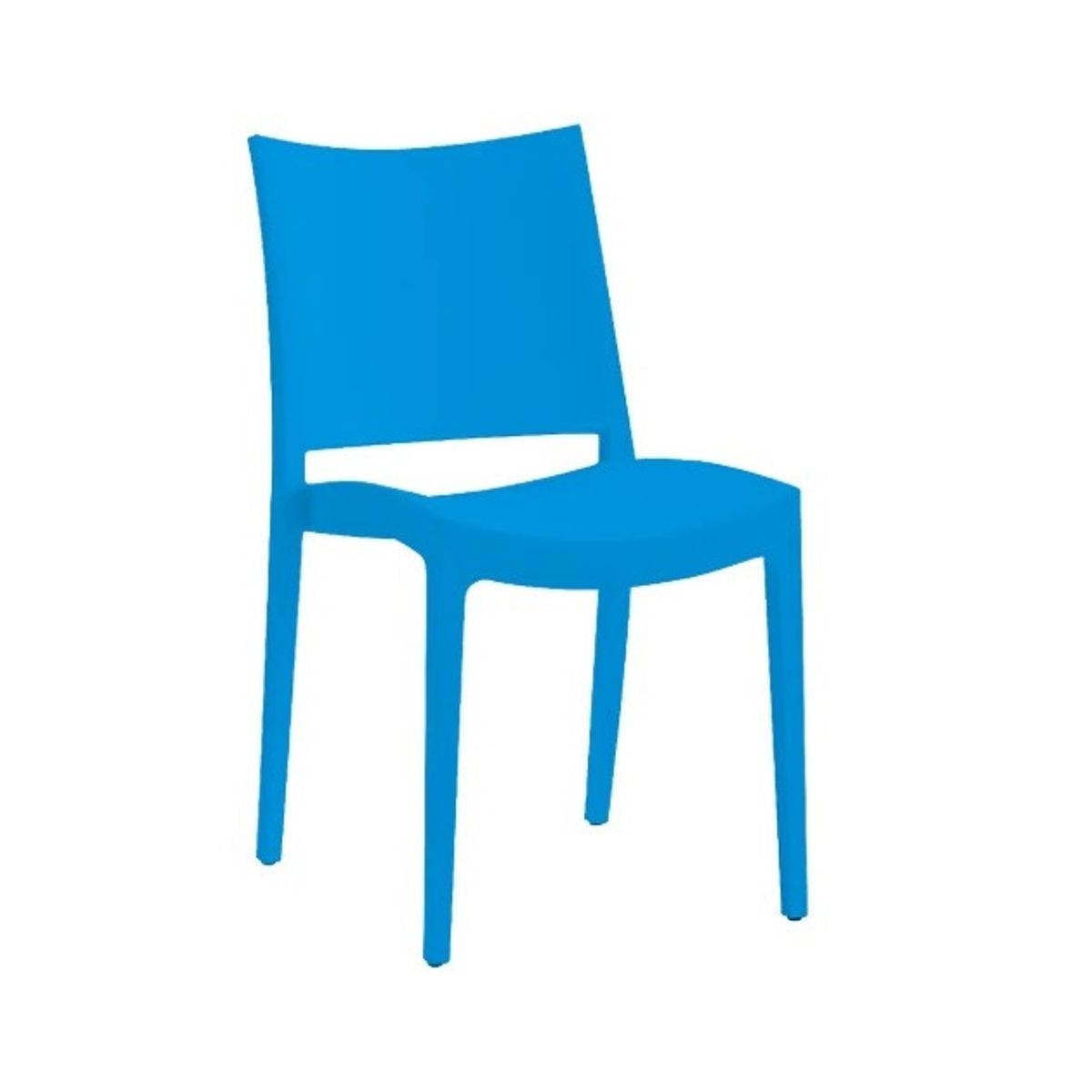 GENERICO - SILLA COMEDOR TERRAZA - KIRO AZUL CLARO