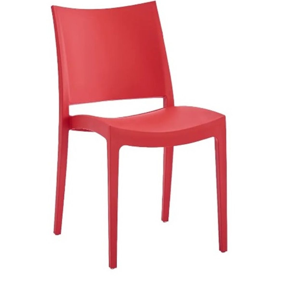 GENERICO - SILLA COMEDOR TERRAZA - KIRO ROJO