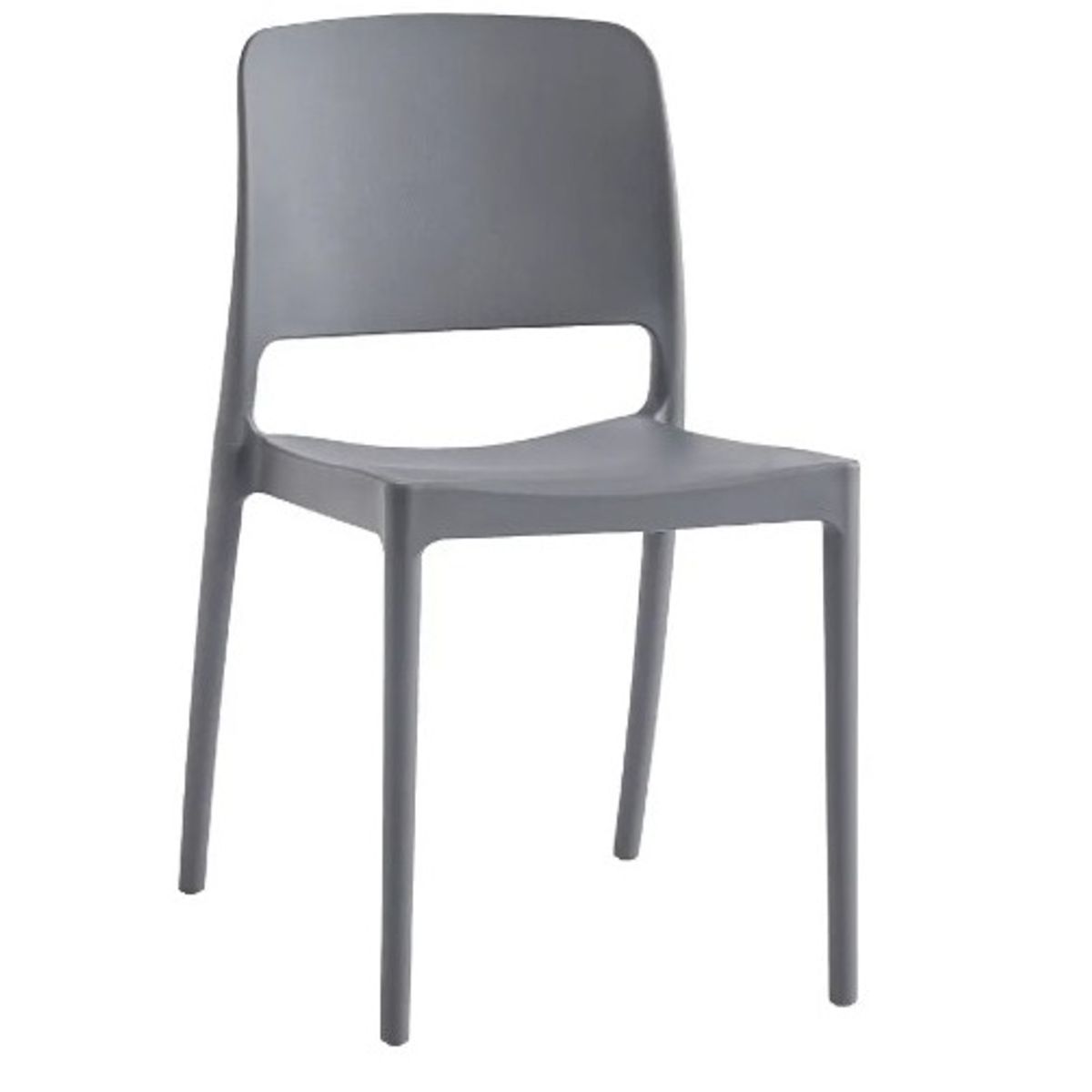 GENERICO - SILLA COMEDOR TERRAZA - HAPPY GRIS