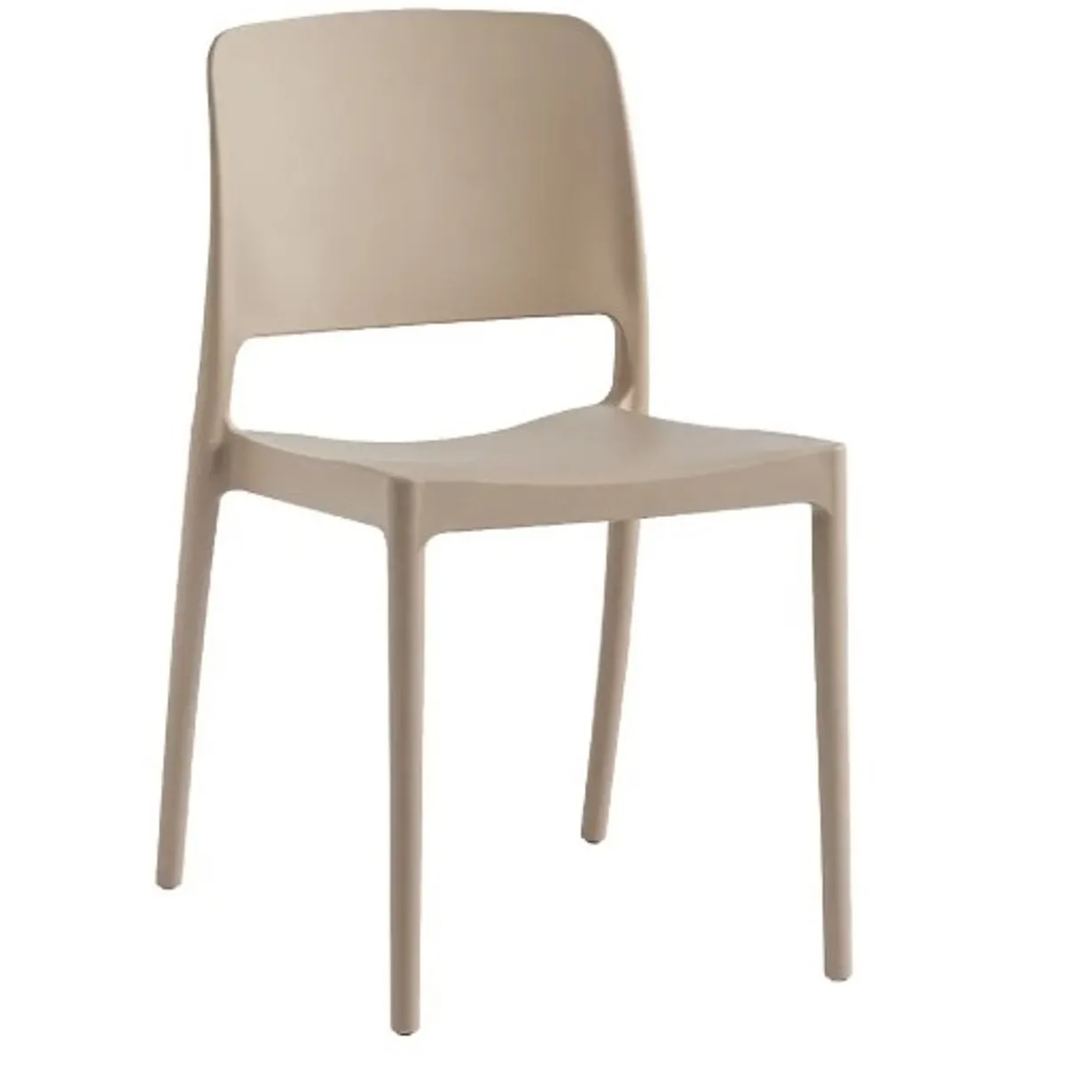 GENERICO - SILLA COMEDOR TERRAZA - HAPPY BEIGE
