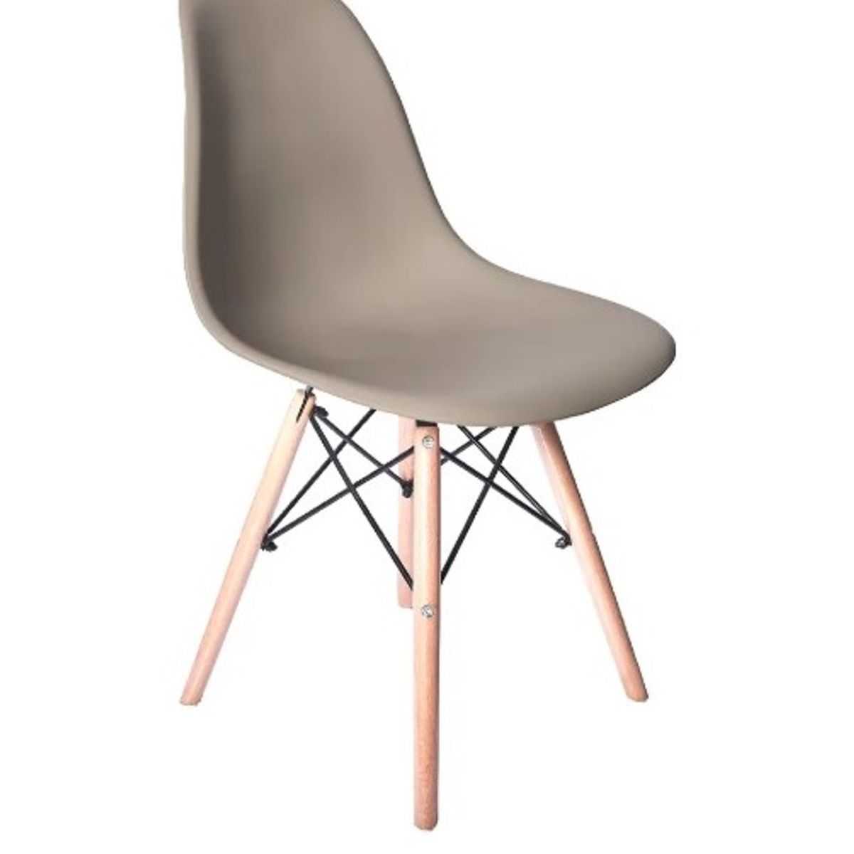 GENERICO - SILLA COMEDOR TERRAZA - EAMES BEIGE