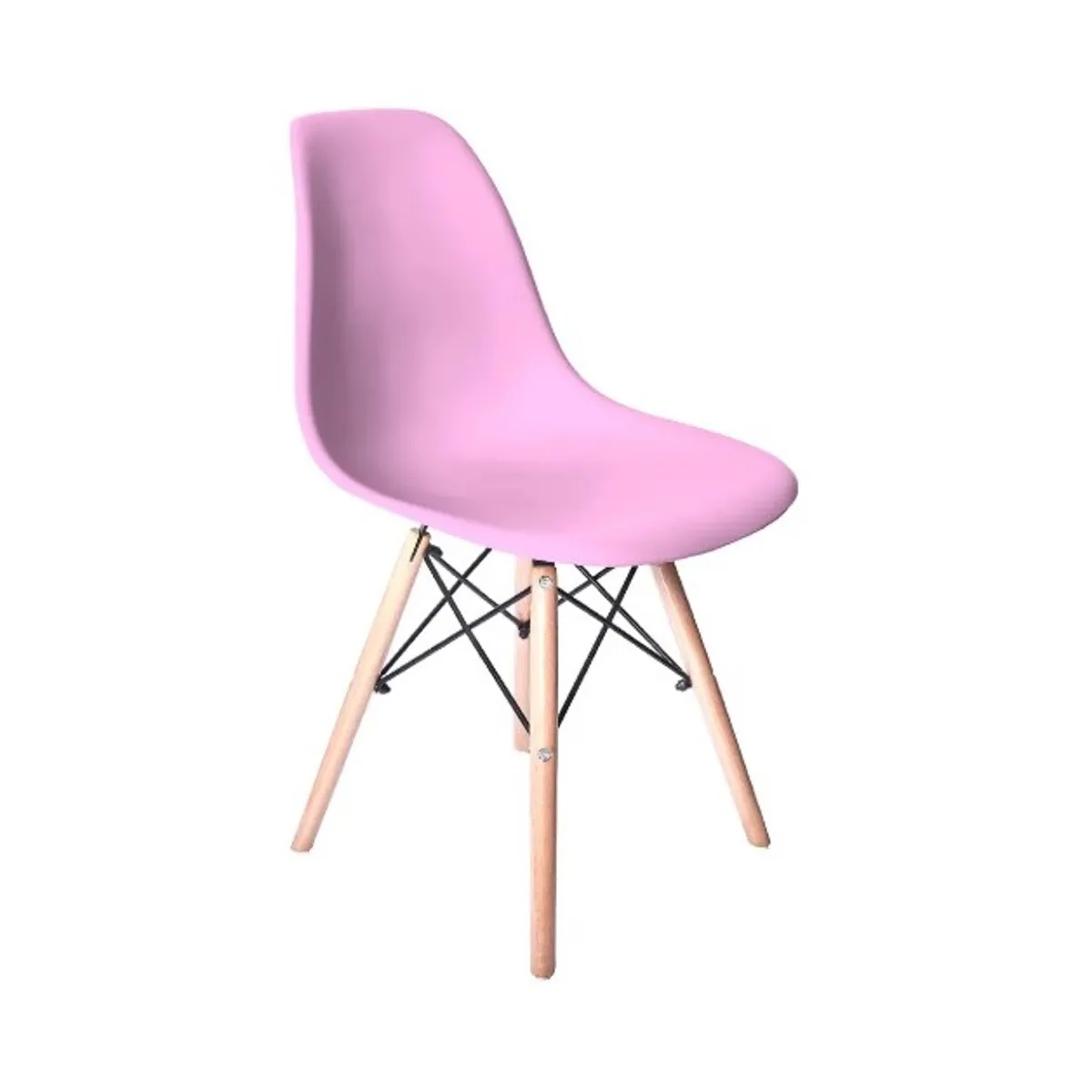 GENERICO - SILLA COMEDOR TERRAZA - EAMES ROSADO