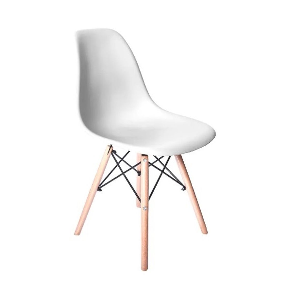 GENERICO - SILLA COMEDOR TERRAZA - EAMES BLANCO
