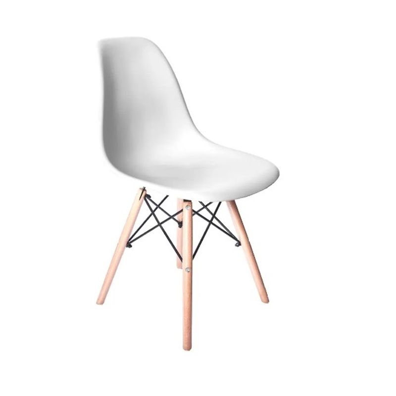 GENERICO - SILLA COMEDOR TERRAZA - EAMES BLANCO