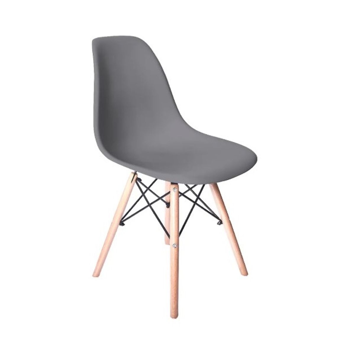 GENERICO - SILLA COMEDOR TERRAZA - EAMES GRIS