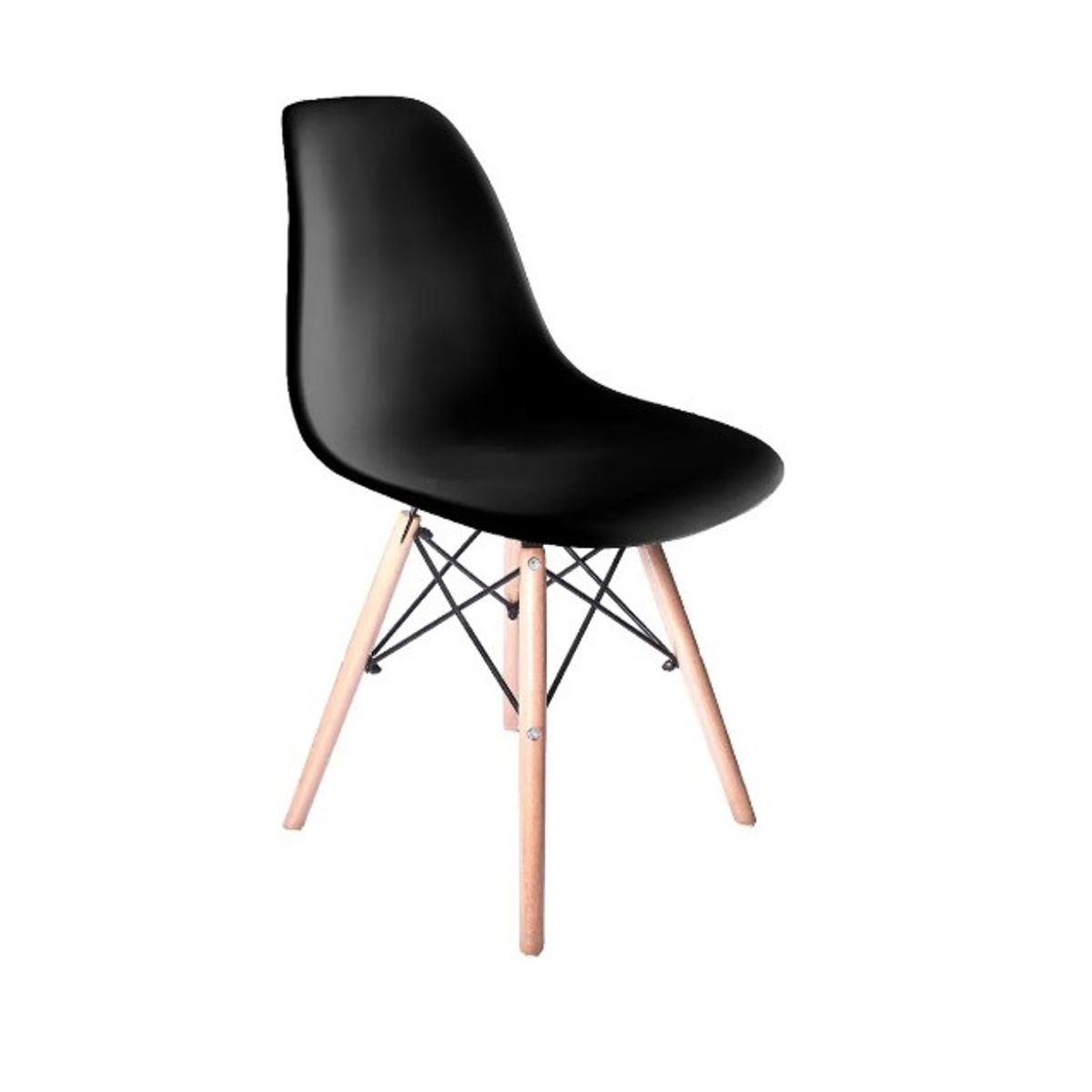GENERICO - SILLA COMEDOR TERRAZA - EAMES NEGRO