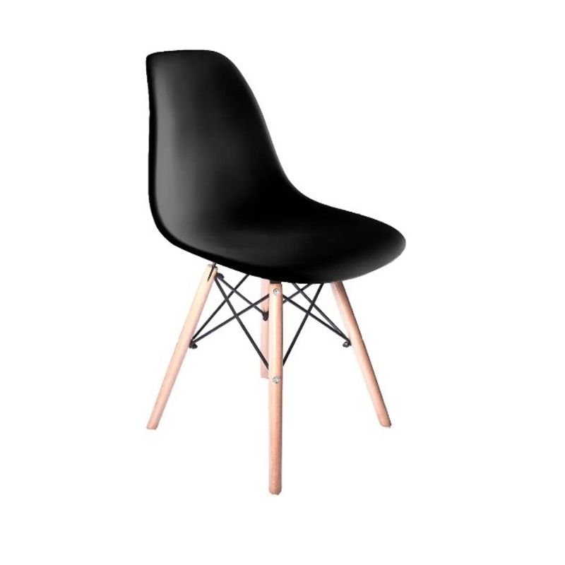 GENERICO - SILLA COMEDOR TERRAZA - EAMES NEGRO