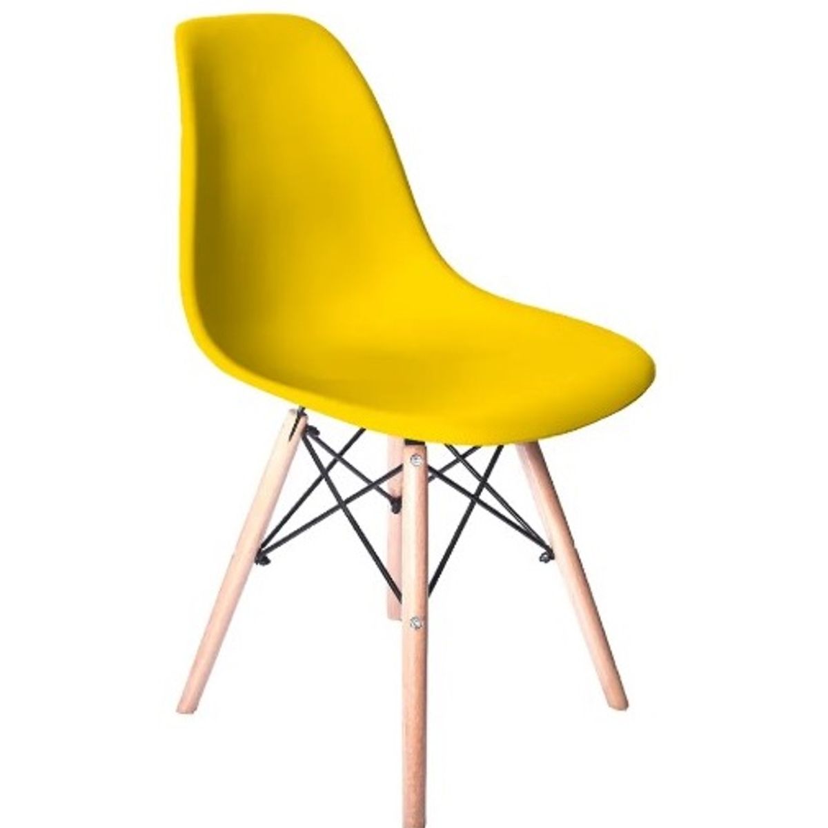 GENERICO - SILLA COMEDOR TERRAZA - EAMES AMARILLO