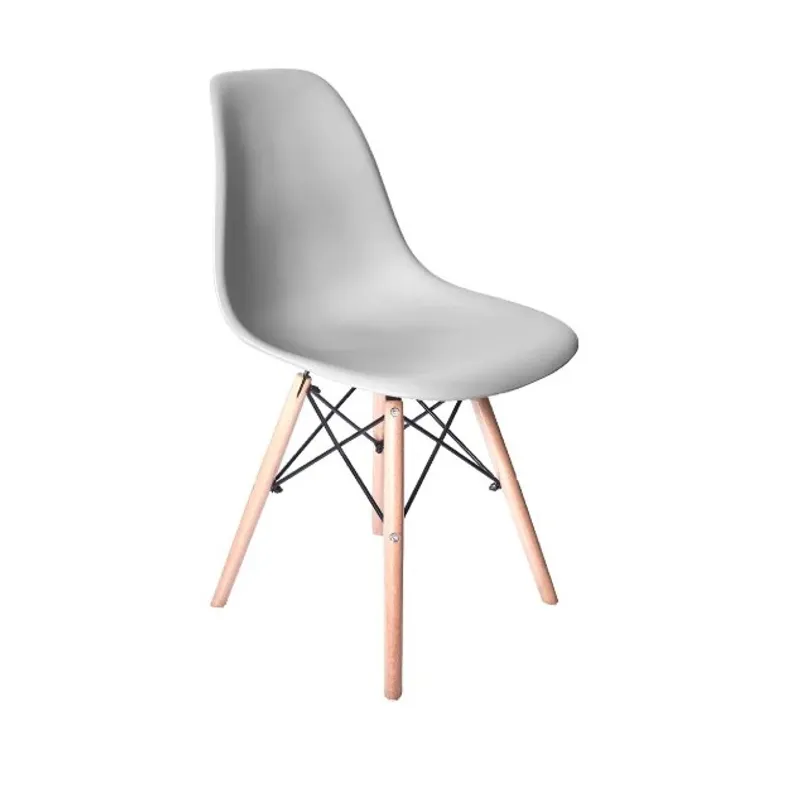 GENERICO - SILLA COMEDOR TERRAZA - EAMES GRIS CLARO