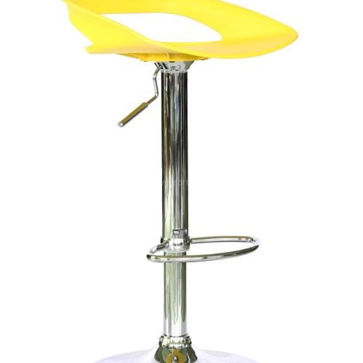 GENERICO - SILLA DE BAR GIRATORIA - DEX AMARILLO