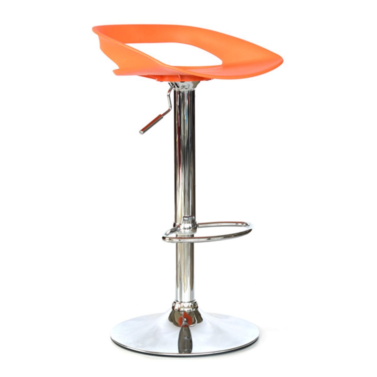 GENERICO - SILLA BAR BUTACO OV-DEX GIRATORIA POLIPROPILENO ASIENTO TAPIZADO