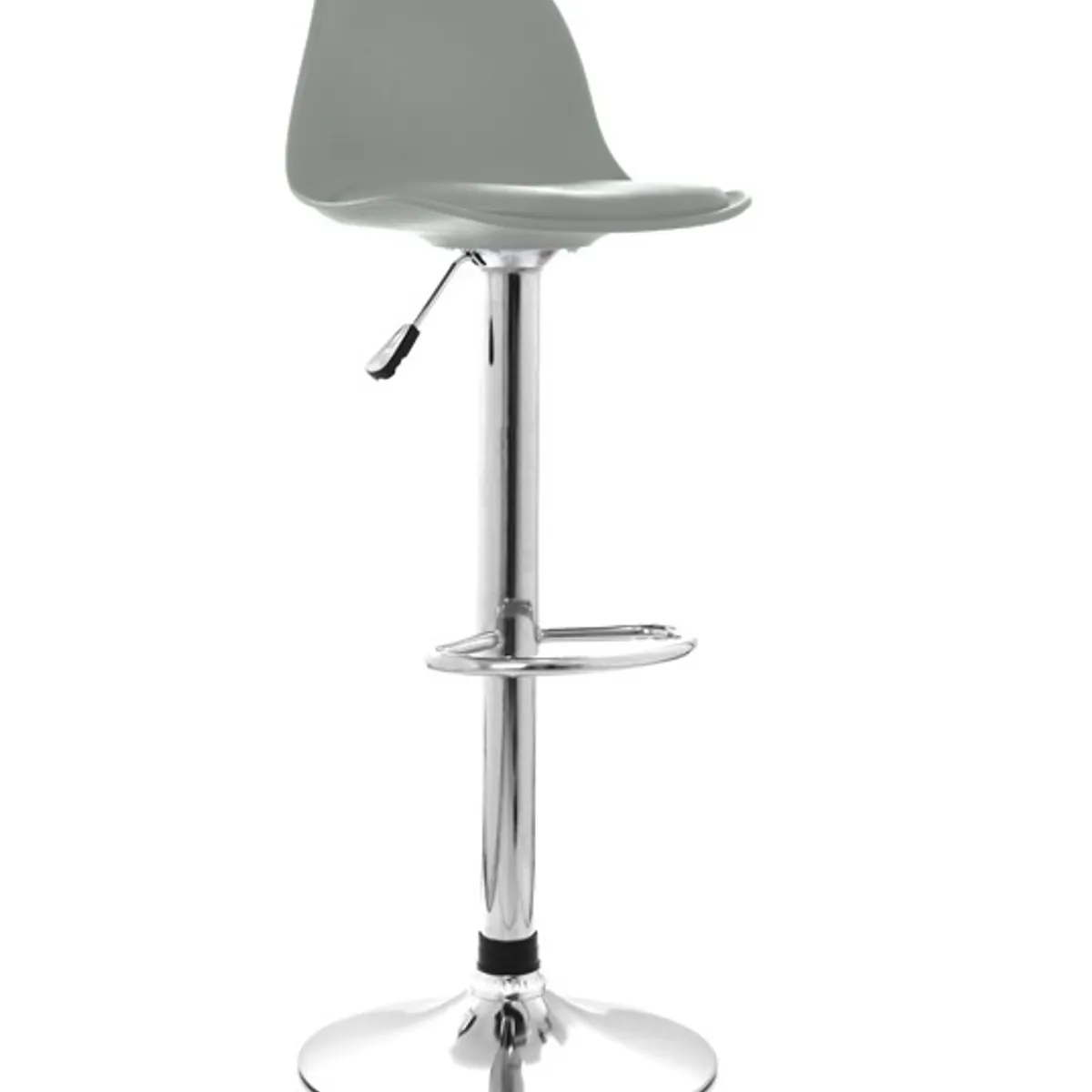 GENERICO - SILLA DE BAR GIRATORIA - BOAT GRIS