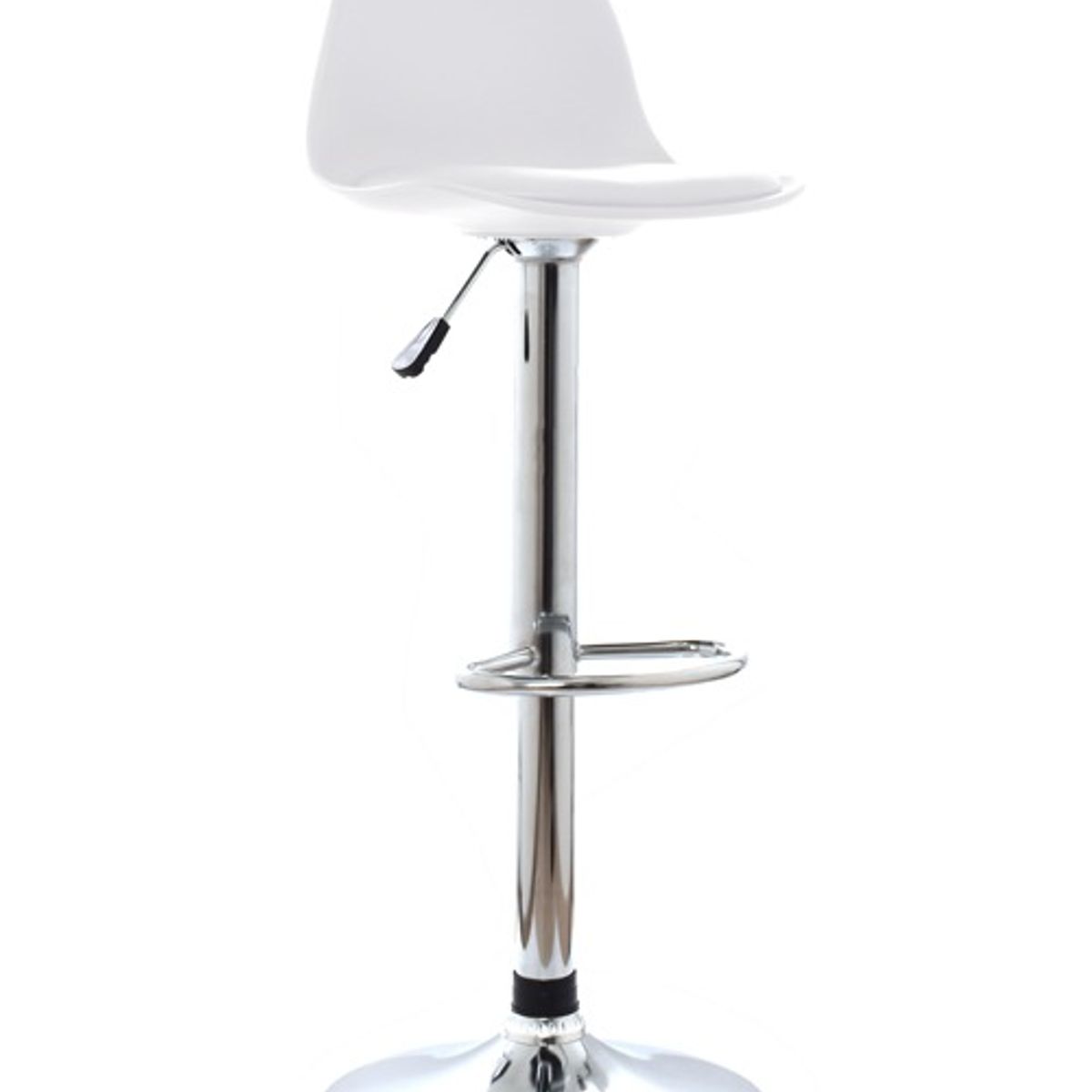 GENERICO - SILLA DE BAR GIRATORIA - BOAT BLANCO