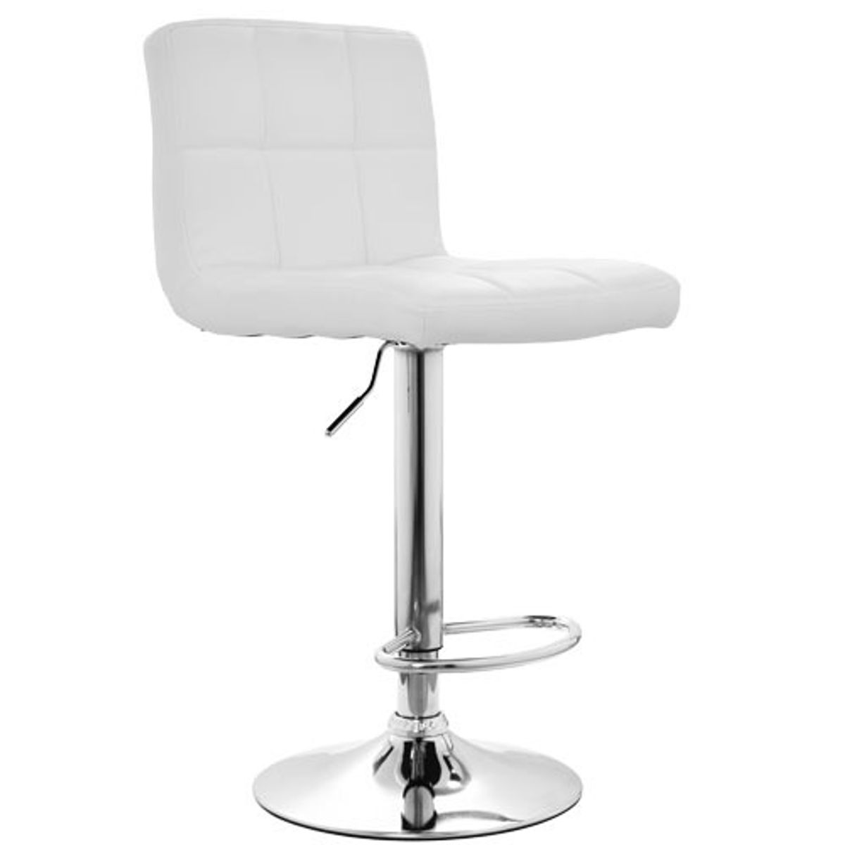 GENERICO - SILLA BAR GIRATORIA NILL SB CUERO BLANCO