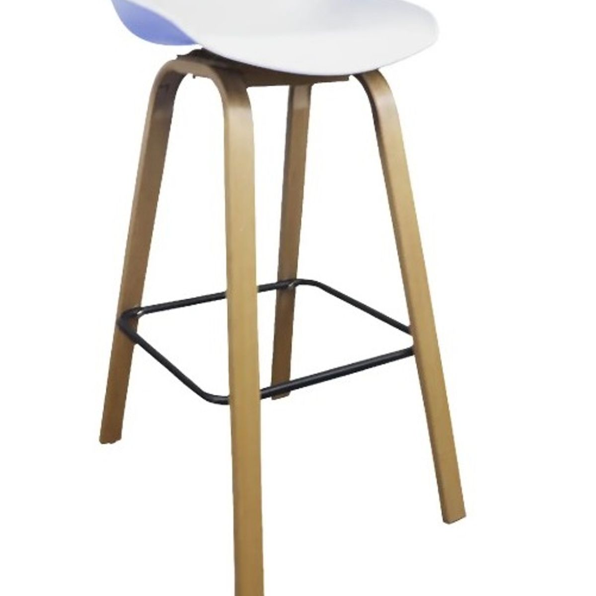 GENERICO - SILLA DE BAR CAJERA - MISURI BLANCO