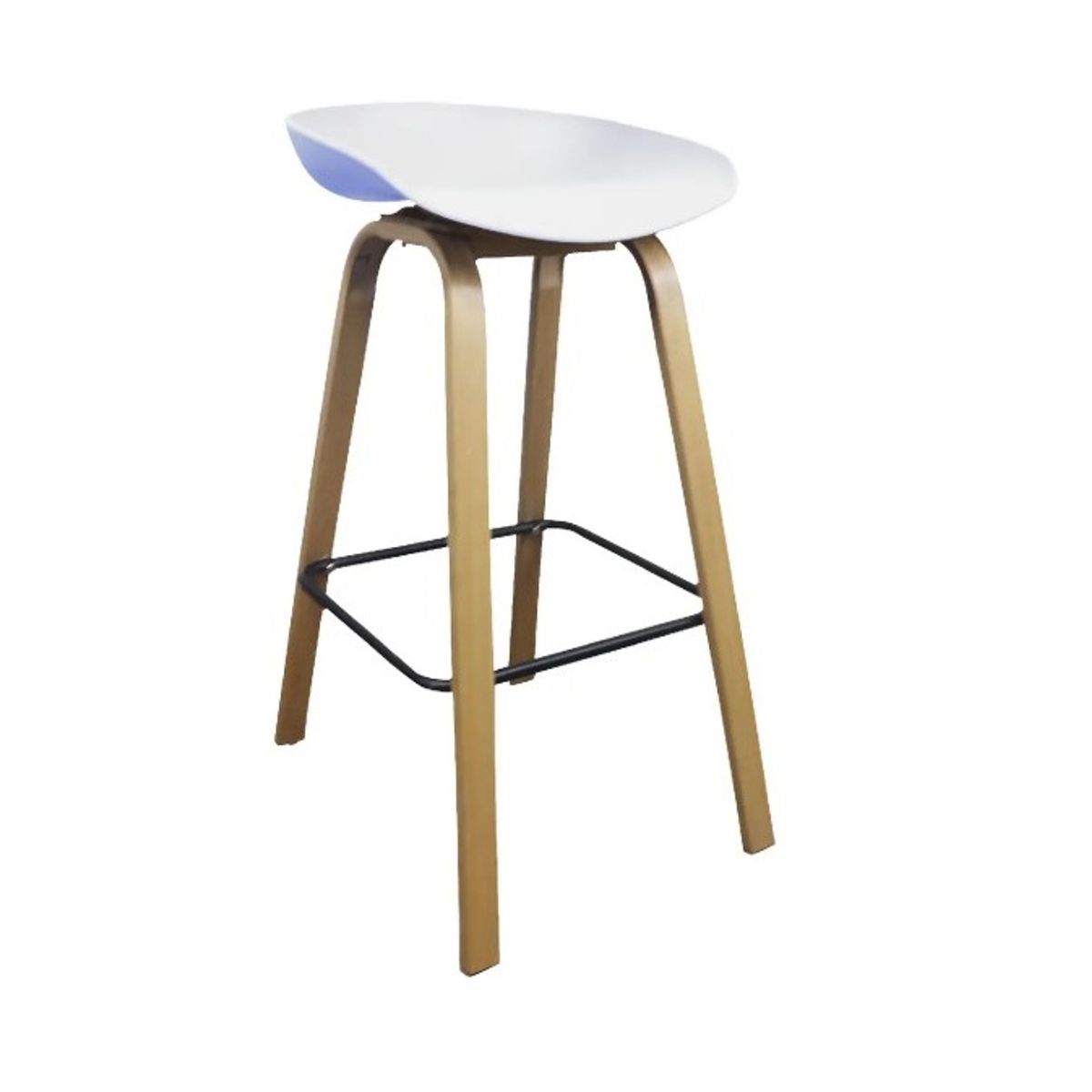 GENERICO - SILLA DE BAR CAJERA - MISURI BLANCO