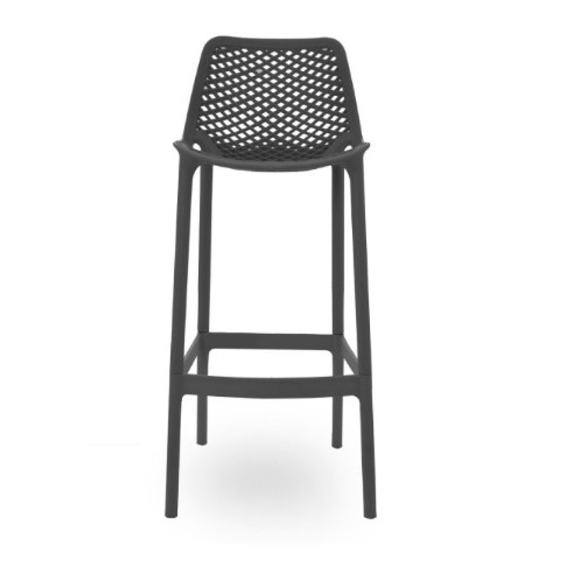 GENERICO - SILLA DE BAR CAJERA - BERLIN NEGRO