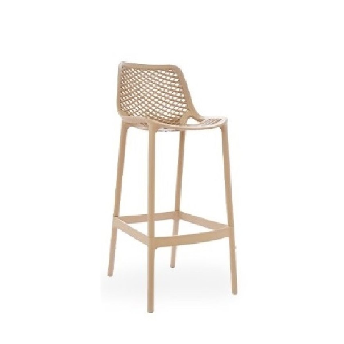 GENERICO - SILLA DE BAR CAJERA - BERLIN BEIGE