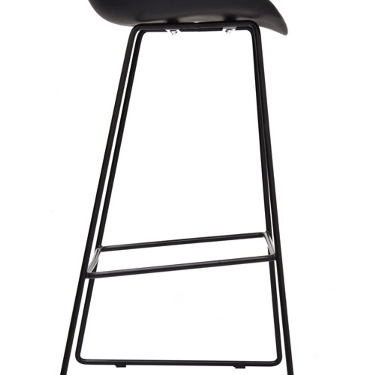 GENERICO - SILLA DE BAR CAJERA - MITSURI NEGRO