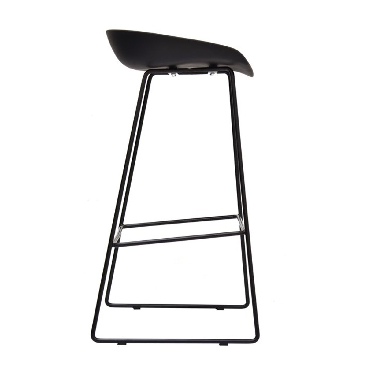 GENERICO - SILLA DE BAR CAJERA - MITSURI NEGRO