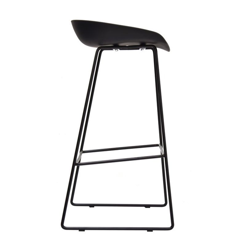 GENERICO - SILLA DE BAR CAJERA - MITSURI NEGRO