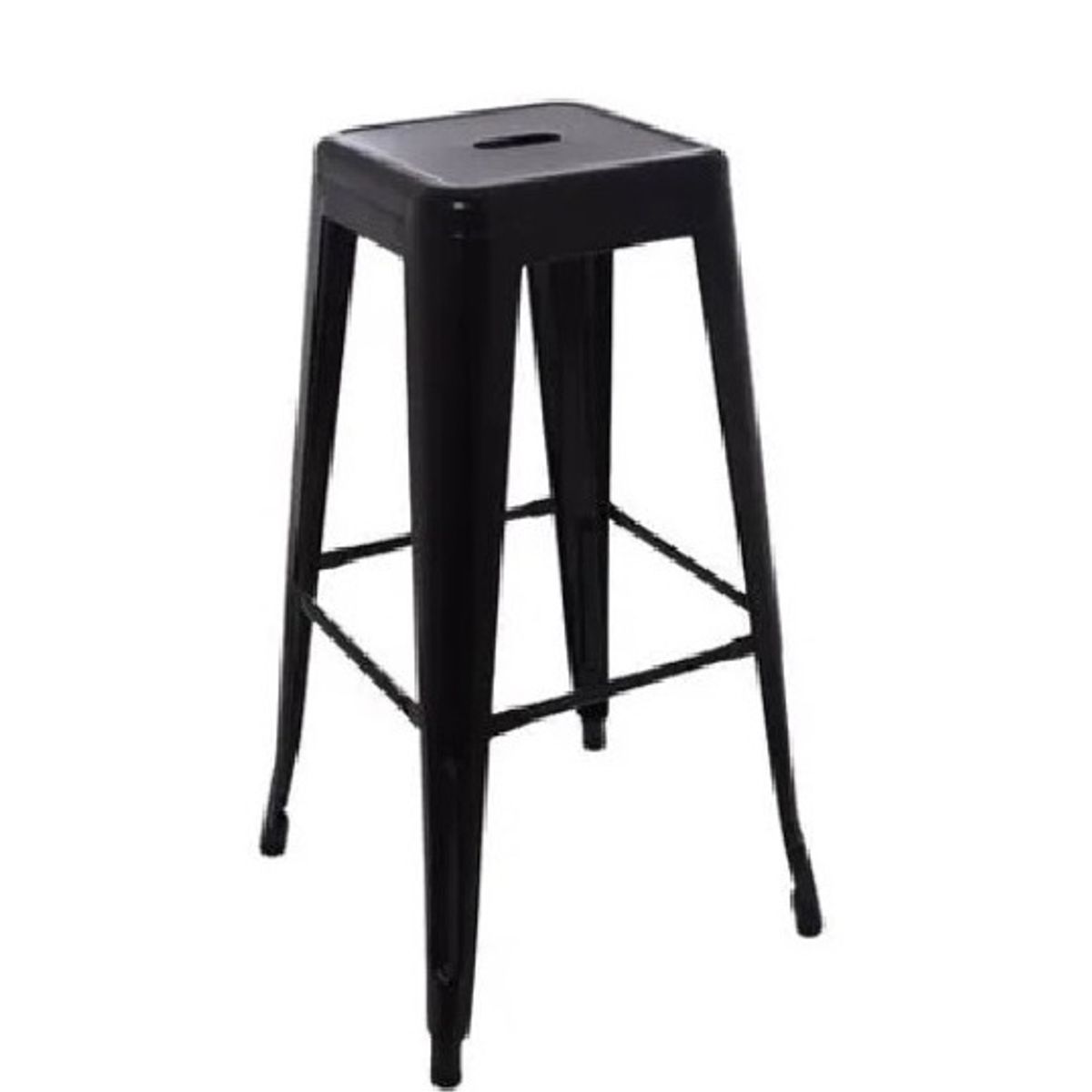 GENERICO - SILLA DE BAR CAJERA - CLOE SR NEGRO