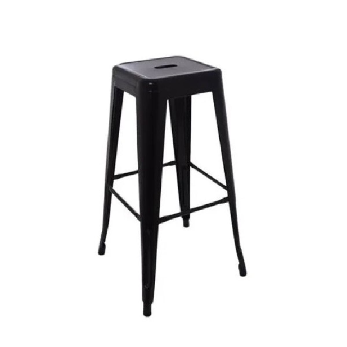 GENERICO - SILLA DE BAR CAJERA - CLOE SR NEGRO