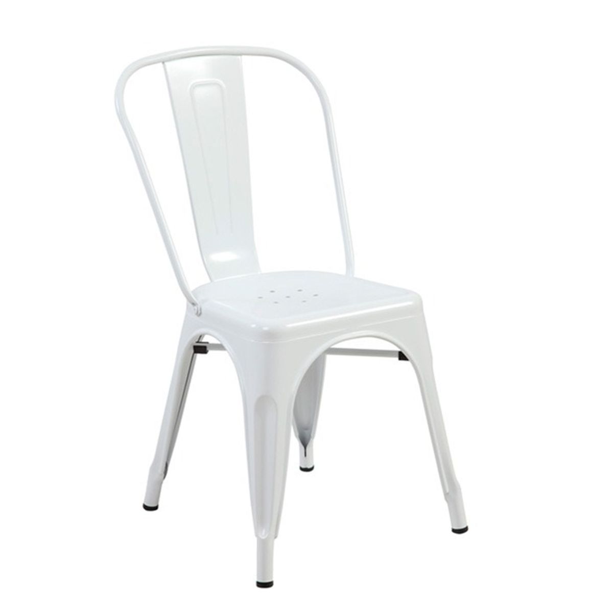 GENERICO - SILLA DE BAR CAJERA - TEREK BLANCO